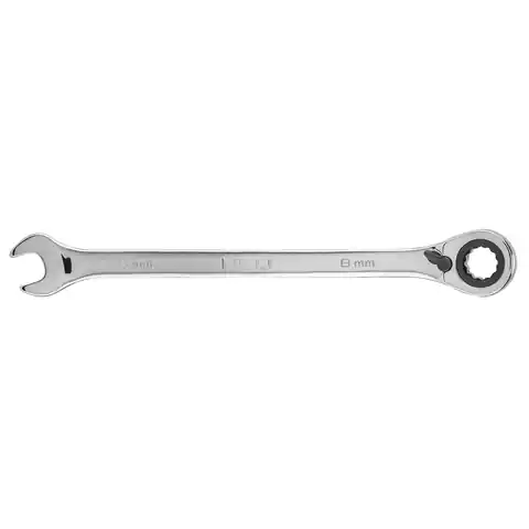 ⁨Combination spanner with ratchet and 8 mm switch⁩ at Wasserman.eu