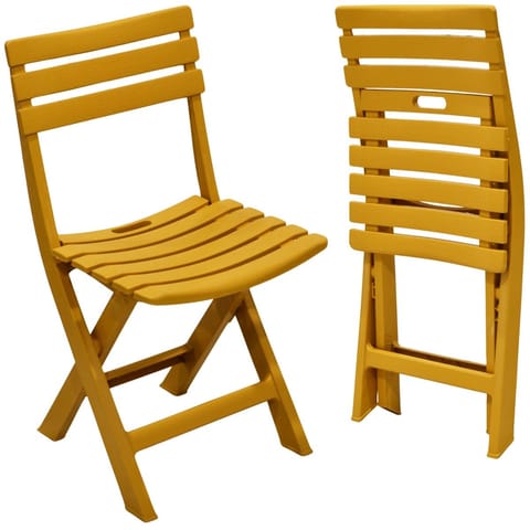 ⁨ZESTAW 4 KRZESEŁ CATERINGOWYCH SKŁADANYCH PLASTIKOWYCH KOMODO BEŻOWE⁩ w sklepie Wasserman.eu