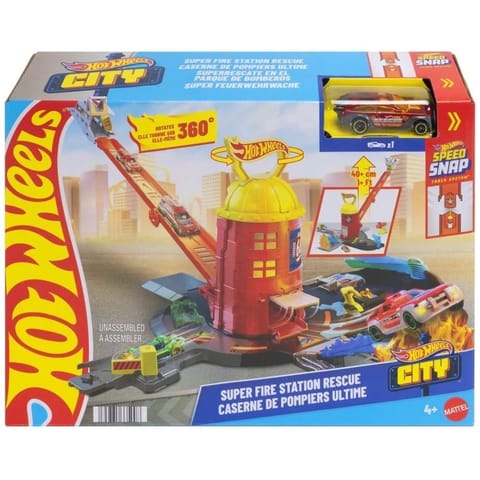 ⁨Hot Wheels City Super Remiza strażacka⁩ w sklepie Wasserman.eu