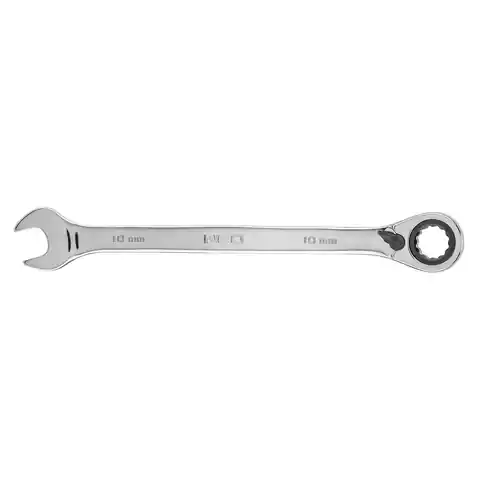 ⁨Combination spanner with ratchet and 10 mm switch⁩ at Wasserman.eu