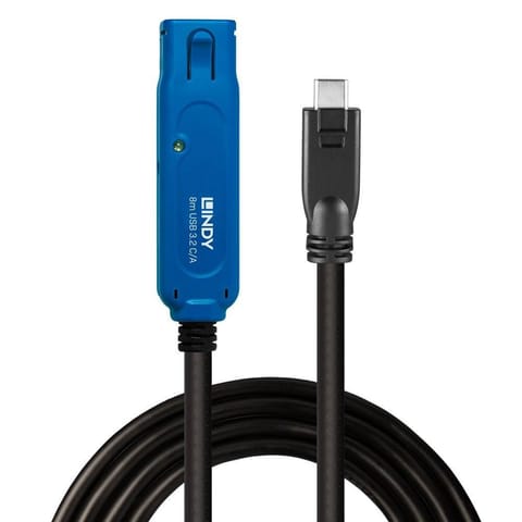 ⁨Lindy 43381 USB cable 8 m USB 3.2⁩ w sklepie Wasserman.eu