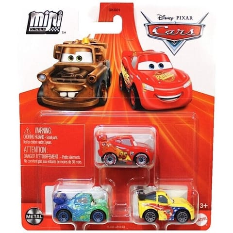 ⁨Cars Auta Mikroauta 3-pak⁩ w sklepie Wasserman.eu