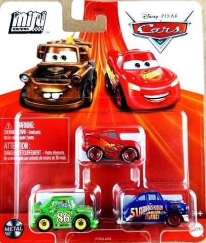 ⁨Cars Auta Mikroauta 3-pak⁩ w sklepie Wasserman.eu