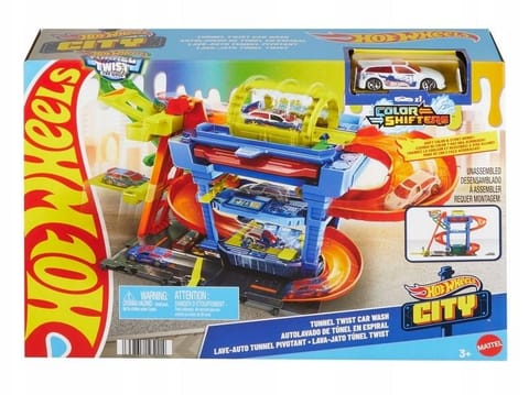 ⁨Hot Wheels City Myjnia Odjazdowe zakręty Zestaw⁩ w sklepie Wasserman.eu