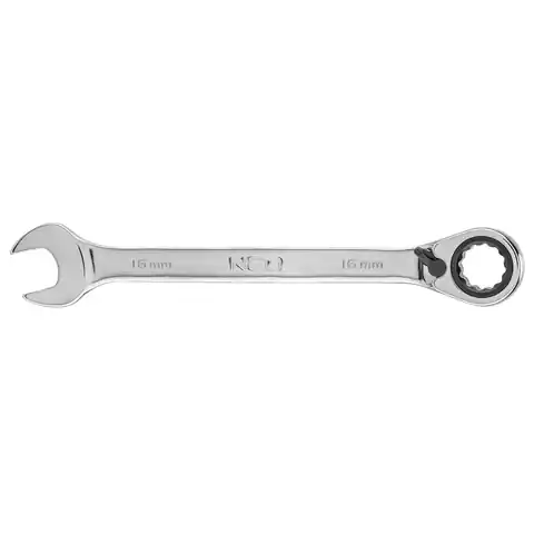 ⁨Combination spanner with ratchet and 16 mm switch⁩ at Wasserman.eu