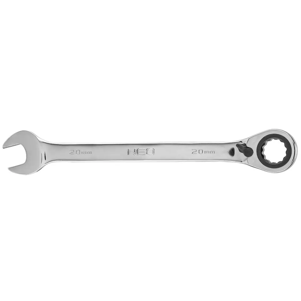 ⁨Combination spanner with ratchet and 20 mm switch⁩ at Wasserman.eu