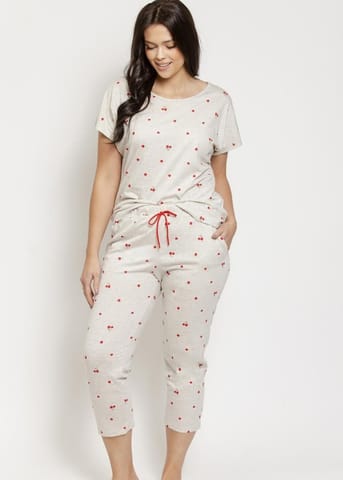 ⁨PIŻAMA TARO 3545 ADELE SS26 01 (kolor Melange, rozmiar XL)⁩ w sklepie Wasserman.eu