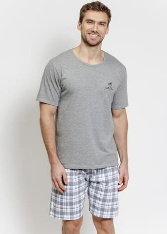 ⁨PIŻAMA TARO 3583 ELIOT SS26 (kolor melanż, rozmiar XL)⁩ w sklepie Wasserman.eu