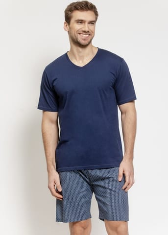 ⁨PIŻAMA TARO 3588 OTTO SS26 4XL-6XL (kolor granat, rozmiar 5XL)⁩ w sklepie Wasserman.eu