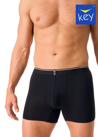 ⁨SZORTY KEY MXH-274 A26 BAMBUS CZ (kolor czarny, rozmiar XXL)⁩ w sklepie Wasserman.eu