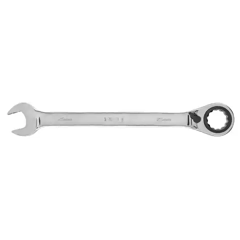 ⁨Combination spanner with ratchet and 25 mm switch⁩ at Wasserman.eu