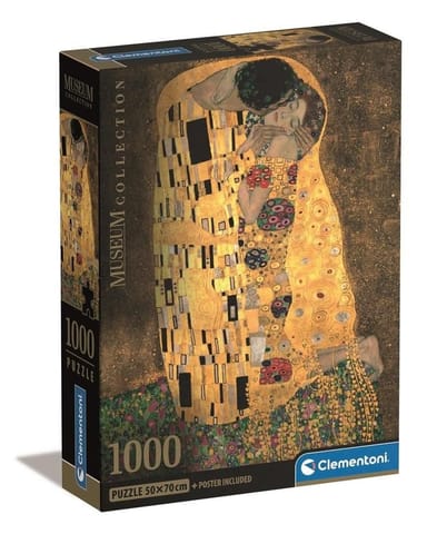 ⁨Puzzle 1000 Compact Museum Il Bacio⁩ w sklepie Wasserman.eu