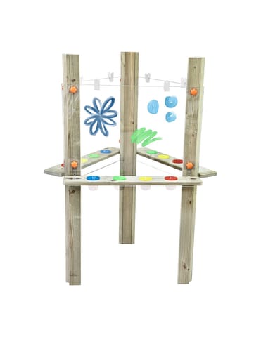 CLASSIC WORLD EDU Przezroczysta Sztaluga Tablica Akrylowa XXL Centrum Artystyczne 3w1 w sklepie Wasserman.eu