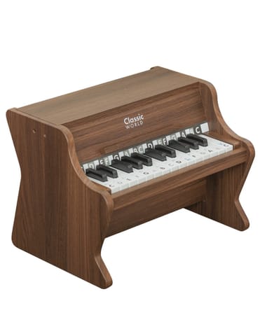 ⁨CLASSIC WORLD Drewniane Pianino Klasyczne + Książeczka do Nauki⁩ w sklepie Wasserman.eu