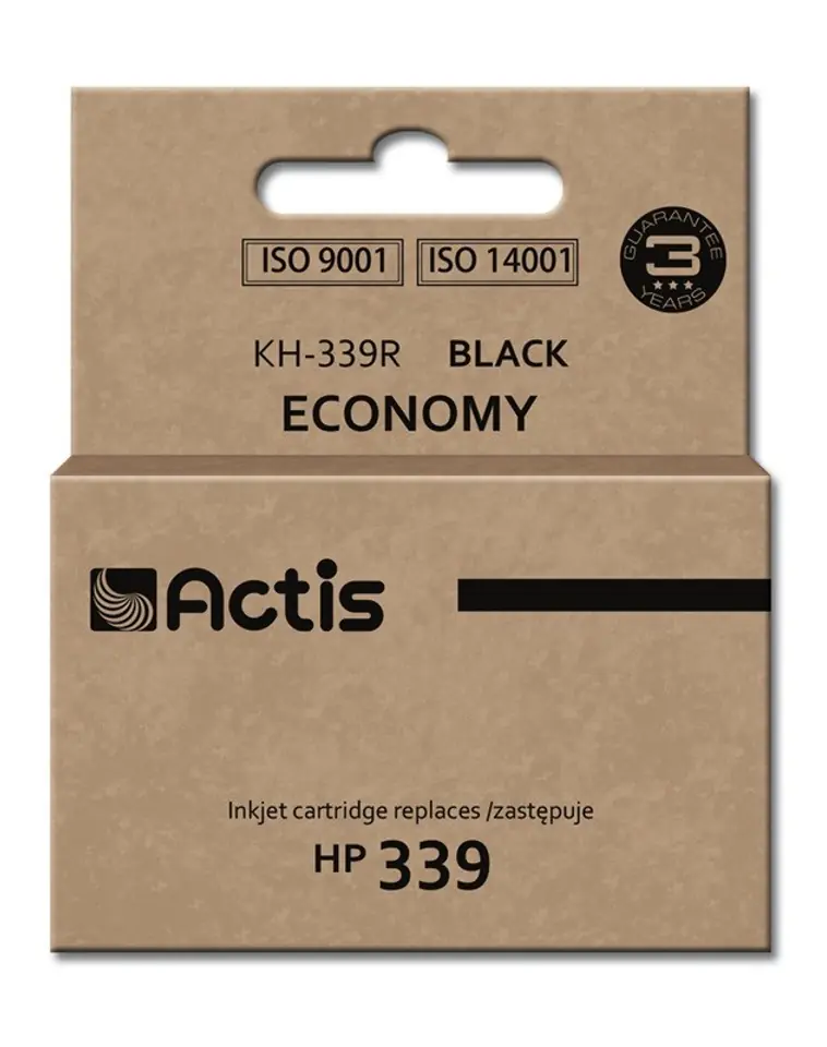 ⁨Actis KH-339R ink (replacement for HP 339 C8767EE; Standard; 35 ml; black)⁩ at Wasserman.eu