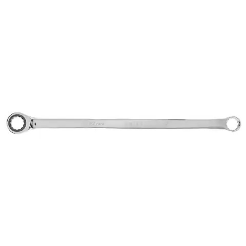 ⁨Double-sided ring wrench with ratchet, long 22 mm⁩ at Wasserman.eu