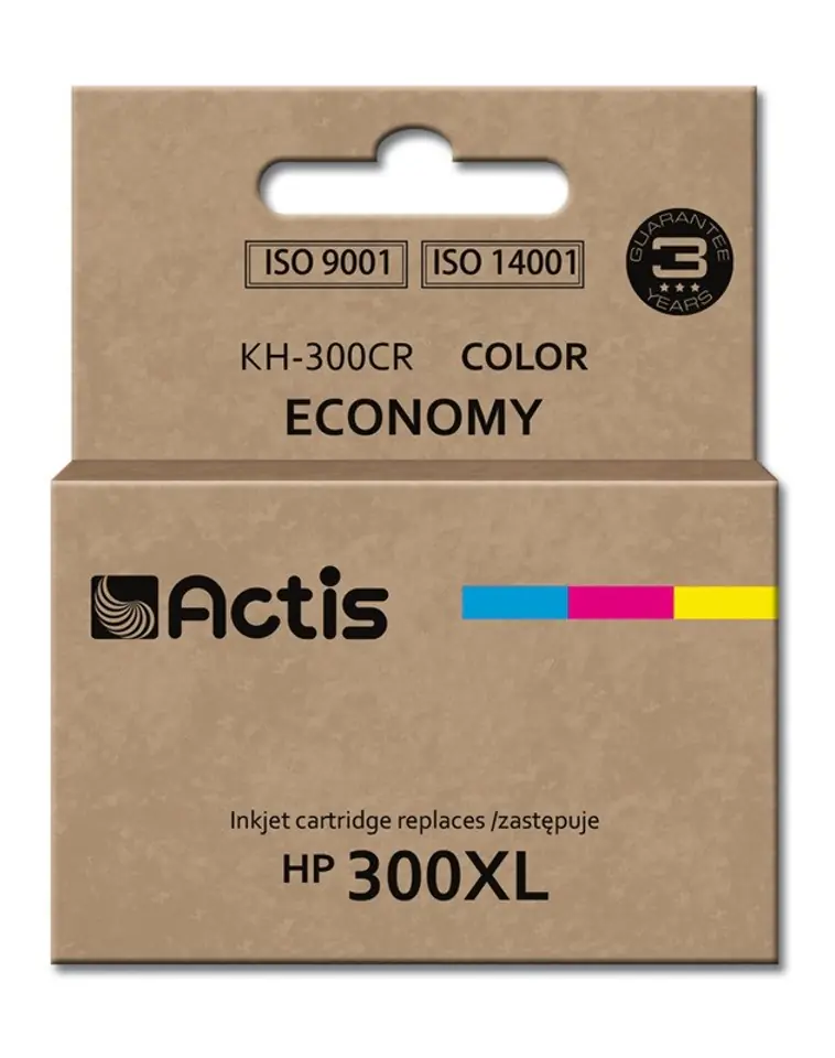 ⁨Actis KH-300CR Ink (replacement for HP 300XL CC644EE; Standard; 21 ml; colour)⁩ at Wasserman.eu