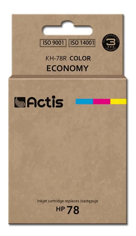 ⁨Actis KH-78R ink (replacement for HP 78 C6578D; Standard; 45 ml; color)⁩ at Wasserman.eu
