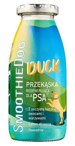 ⁨SmoothieDog Płynna przekąska - kaczka 250ml⁩ w sklepie Wasserman.eu