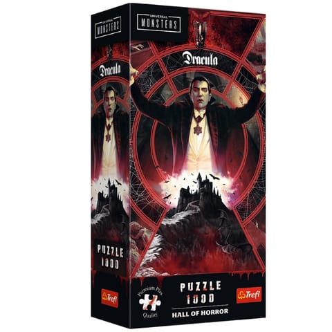 ⁨Puzzle - 1000 - Premium Plus - Hall of Horror: Drakula - Trefl 12109⁩ w sklepie Wasserman.eu