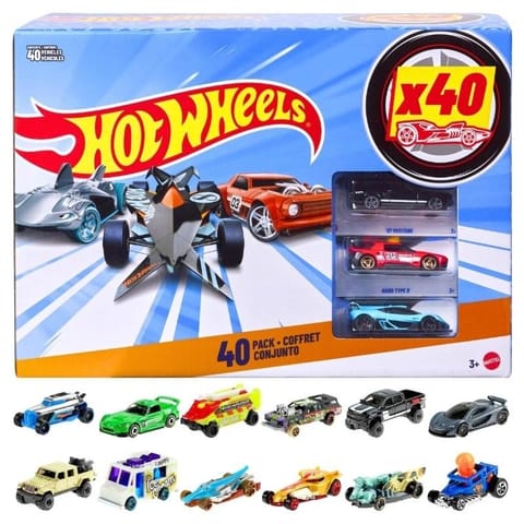 ⁨Hot Wheels Samochodziki 40-pak⁩ w sklepie Wasserman.eu