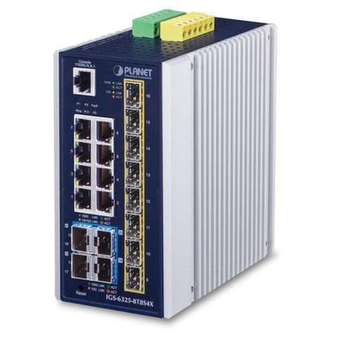 ⁨Planet IP30 Industrial L3 8-Port⁩ w sklepie Wasserman.eu