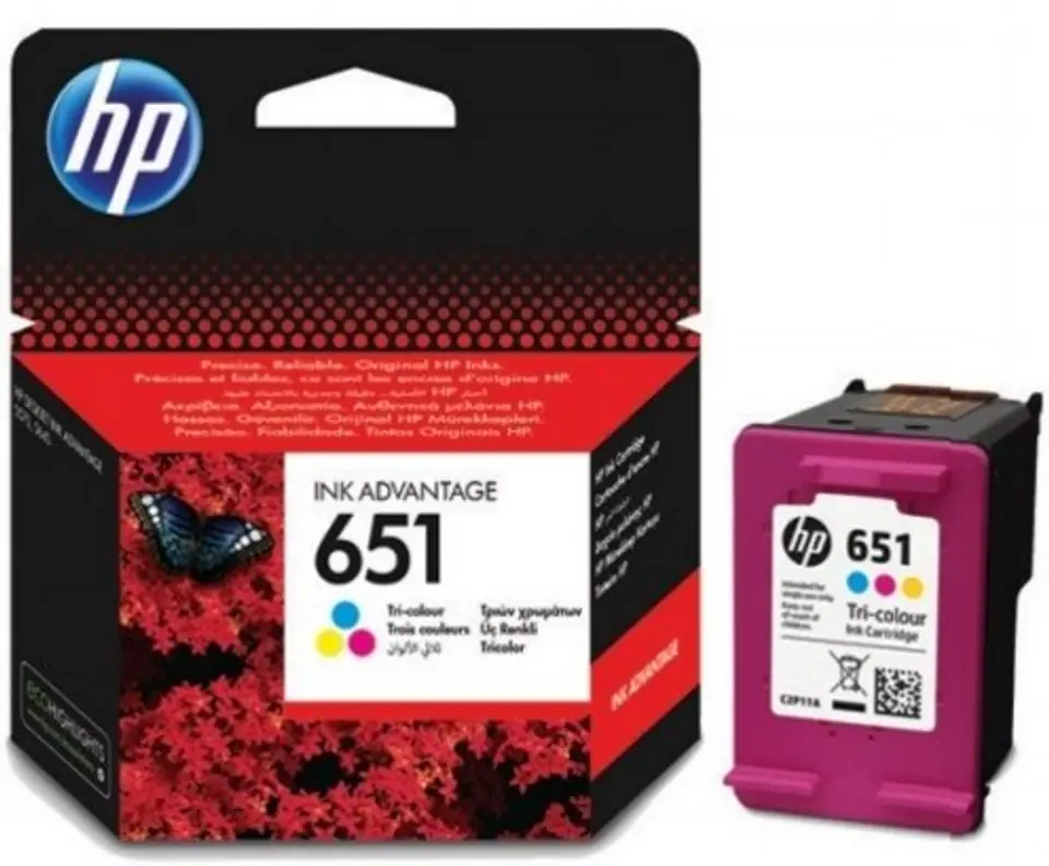 Tusz HP 651 Tricolor C2P11AE w sklepie Wasserman.eu