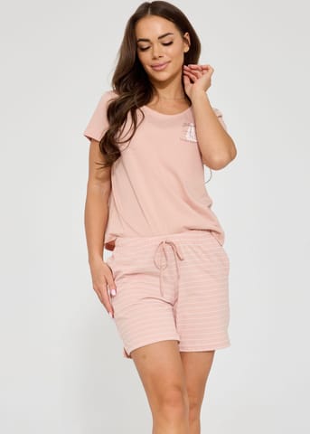 ⁨PIŻAMA CORNETTE PD-880/352 YACHT (kolor różowy, rozmiar L)⁩ w sklepie Wasserman.eu