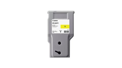 ⁨Canon PFI-207 Y ink cartridge 1 pc(s) Original Yellow⁩ at Wasserman.eu