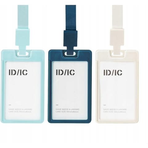 ⁨Holder pionowy ze smyczą rozpinaną Linfini mix kolorów EF407 DELI⁩ w sklepie Wasserman.eu