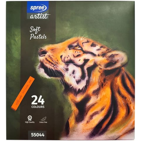 ⁨Pastele suche extra fine 24 kolory SPREE artist PAS-550440-00101⁩ w sklepie Wasserman.eu