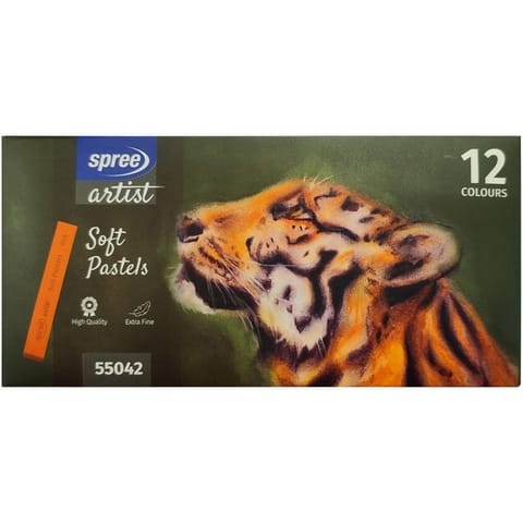 ⁨Pastele suche extra fine 12 kolorów SPREE artist PAS-550420-00101⁩ w sklepie Wasserman.eu