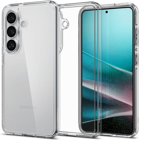 ⁨Spigen Ultra Hybrid - Etui do Samsung Galaxy S26 (Crystal Clear)⁩ w sklepie Wasserman.eu