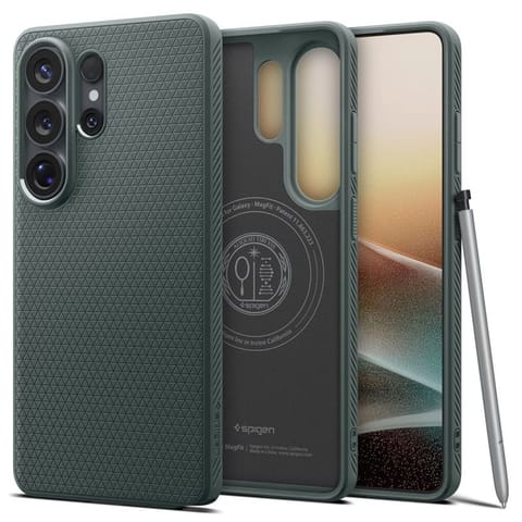 ⁨Spigen Liquid Air Mag MagSafe - Etui do Samsung Galaxy S26 Ultra (Abyss Green)⁩ w sklepie Wasserman.eu