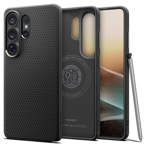 ⁨Spigen Liquid Air Mag MagSafe - Etui do Samsung Galaxy S26 Ultra (Matte Black)⁩ w sklepie Wasserman.eu