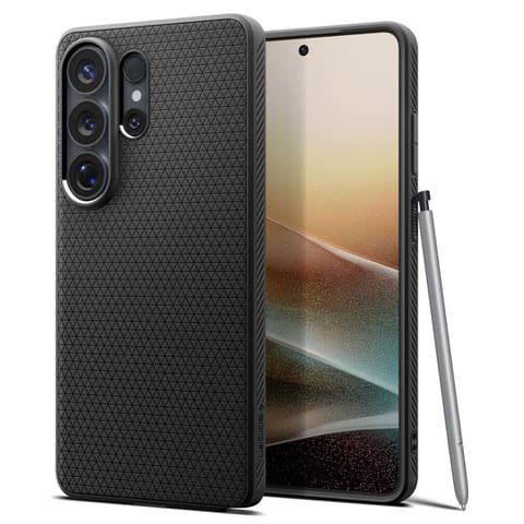 ⁨Spigen Liquid Air - Etui do Samsung Galaxy S26 Ultra (Matte Black)⁩ w sklepie Wasserman.eu