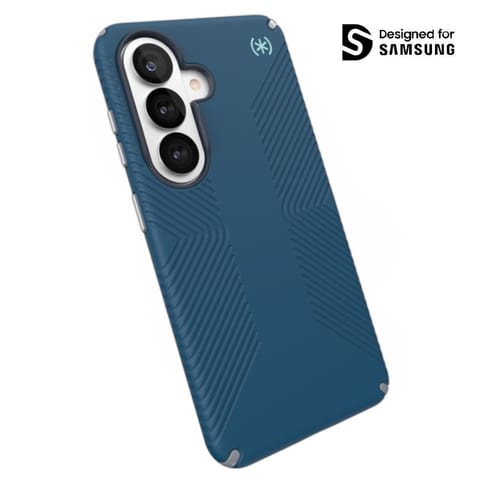 Speck Presidio2 Grip Magnet - Etui Samsung Galaxy S26 MagSafe (Deep Sea/Silver Metallic/Spell Blue) w sklepie Wasserman.eu