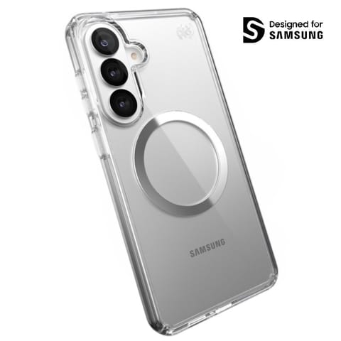 Speck Presidio Perfect-Clear Magnet - Etui Samsung Galaxy S26+ MagSafe (Clear/Clear/Silver) w sklepie Wasserman.eu