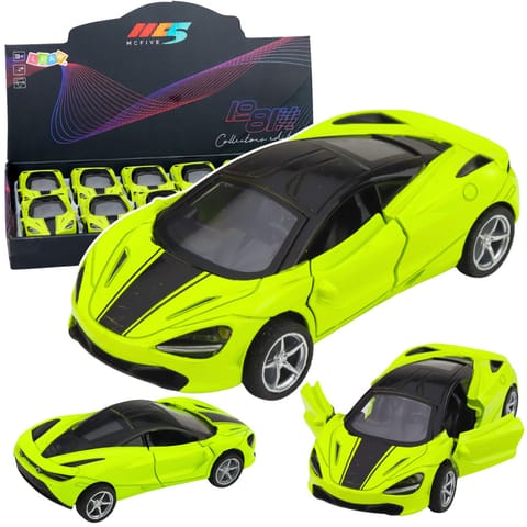 ⁨Samochód Sportowy Metalowy Napęd Światła Dźwięki Zielony 1:32⁩ w sklepie Wasserman.eu