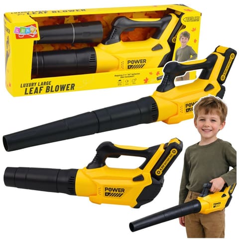 ⁨Zabawkowa Dmuchawa Do Liści Dla Dzieci Dźwięki Dmucha Żółta⁩ w sklepie Wasserman.eu