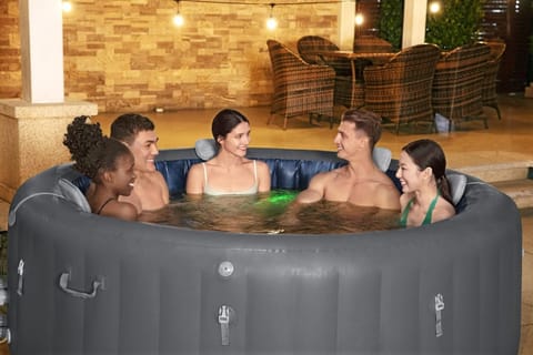 ⁨Lay-Z-Spa Santorini SMART HydroJet PRO Jacuzzi BESTWAY⁩ w sklepie Wasserman.eu