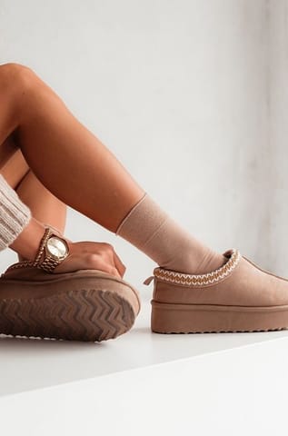 ⁨Skarpetki Wzór 0200-060 Beżowe (Rozmiar 37/41)⁩ w sklepie Wasserman.eu