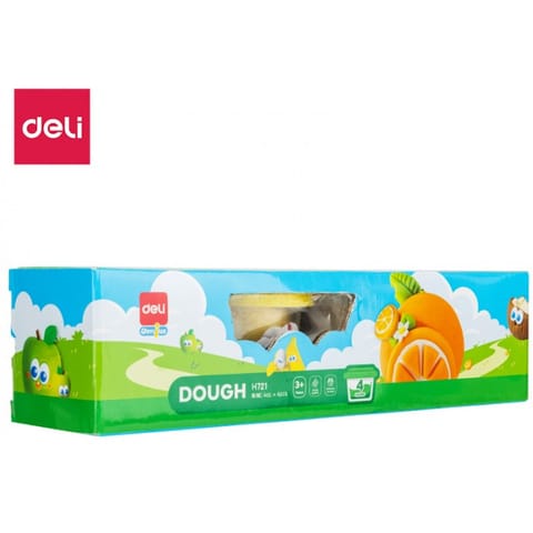 ⁨Ciastolina 4 kolory owocowy zapach EH721 DELI⁩ w sklepie Wasserman.eu