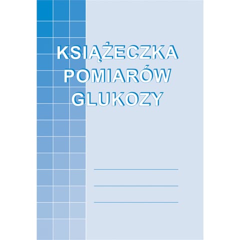 ⁨M-915-5 Książeczka pomiarów glukozy Michalczyk i Prokop⁩ w sklepie Wasserman.eu