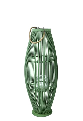 ⁨LUCIE GREEN Lampion 35x35x84cm/106cm⁩ w sklepie Wasserman.eu