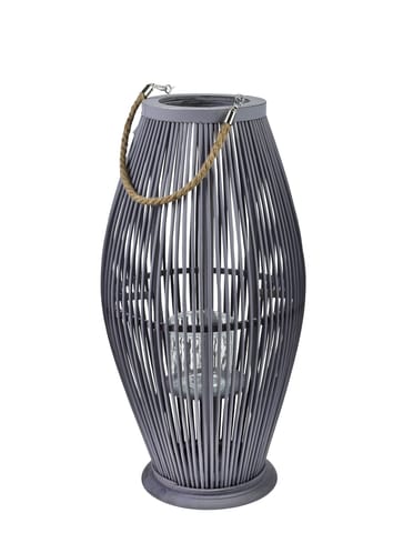 ⁨LUCIE Lampion 30x30x60cm/83cm fioletowoszary⁩ w sklepie Wasserman.eu