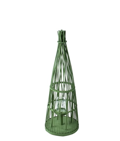 ⁨LUCIE GREEN Lampion 30x30x90cm⁩ w sklepie Wasserman.eu