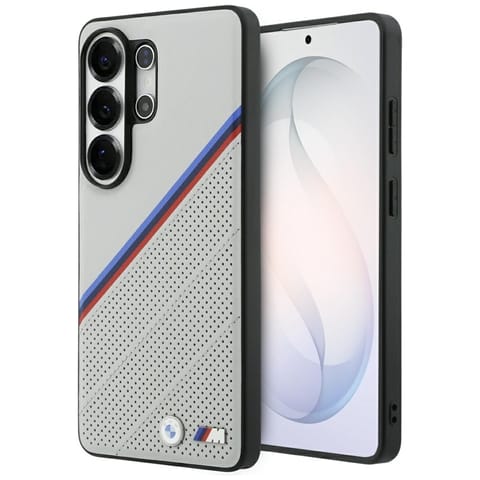 ⁨BMW Tricolor Metal Logo MagSafe - Etui Samsung Galaxy S26 Ultra (szary)⁩ w sklepie Wasserman.eu