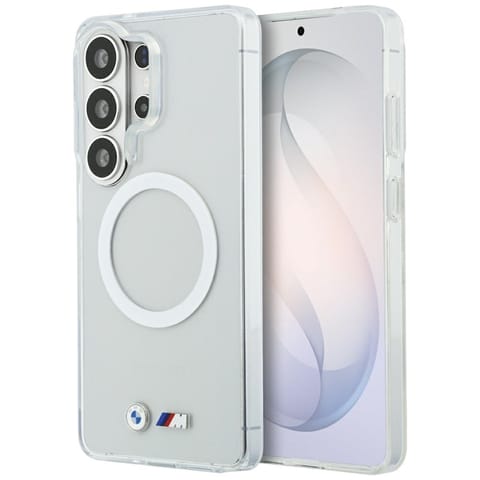 ⁨BMW IML Shockproof Metal Logo MagSafe - Etui Samsung Galaxy S26 Ultra (przezroczysty)⁩ w sklepie Wasserman.eu