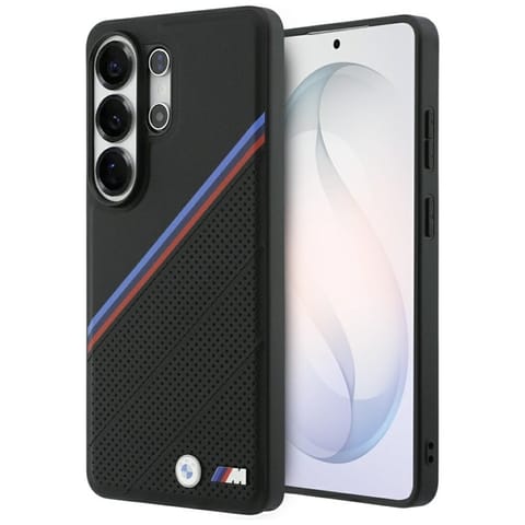 ⁨BMW Tricolor Metal Logo MagSafe - Etui Samsung Galaxy S26 Ultra (czarny)⁩ w sklepie Wasserman.eu